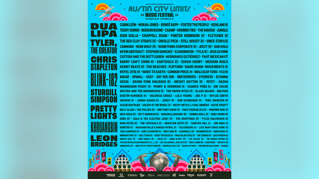 ACL Music Festival releases lineup for 2024