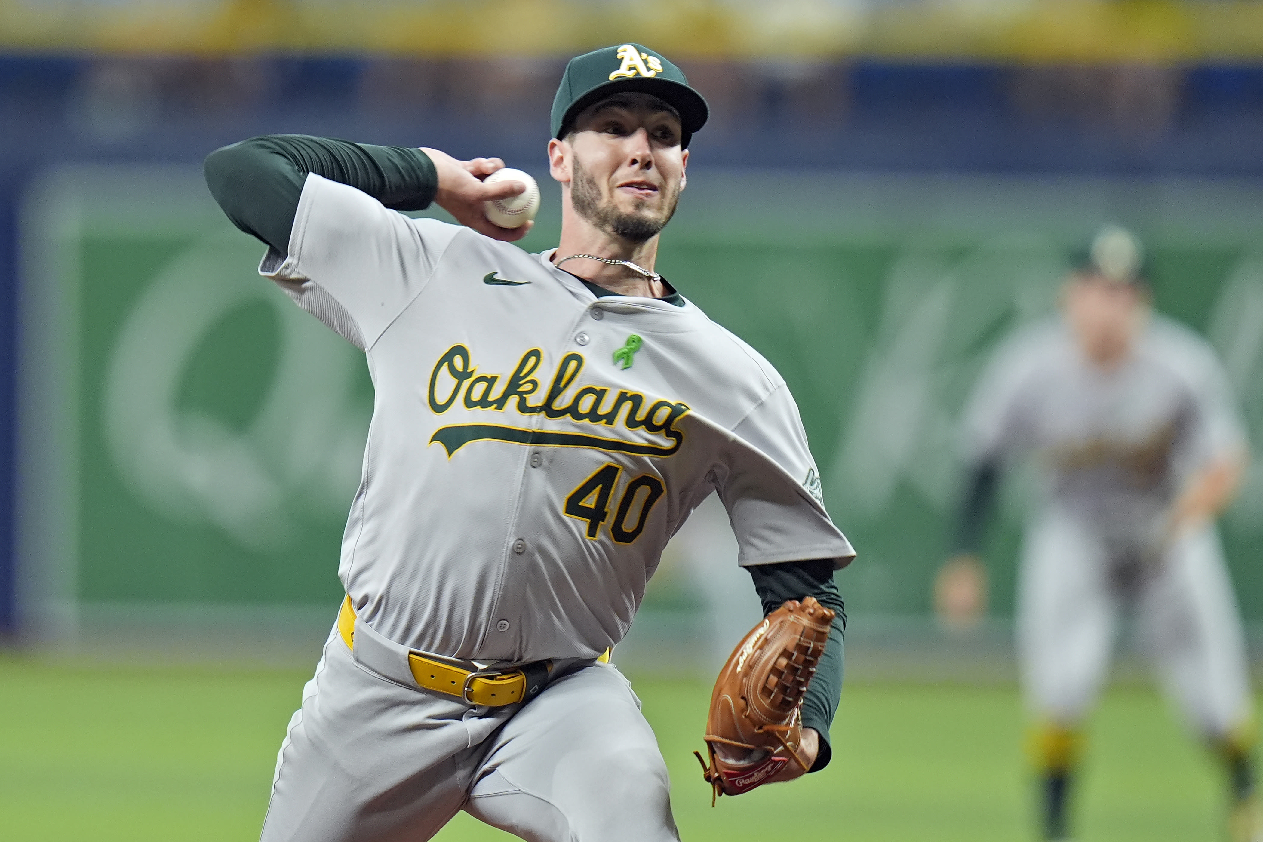 Rookie Mitch Spence allows 1 hit, Miguel Andújar hits 3-run homer as Athletics beat Rays 3-0