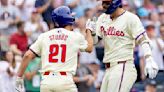 Aaron Nola tosses 7 shutout innings, Nick Castellanos homers as Philadelphia Phillies sweep Brewers