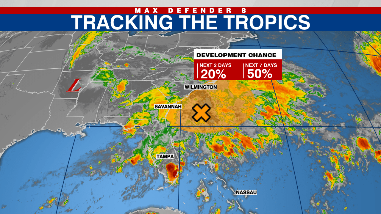 Disturbance off Southeastern U.S. likely to form, Tropical Storm Gordon remains in Atlantic