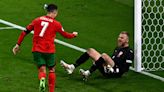 Cristiano Ronaldo taunts Czech Republic players after Portugal’s dramatic winner