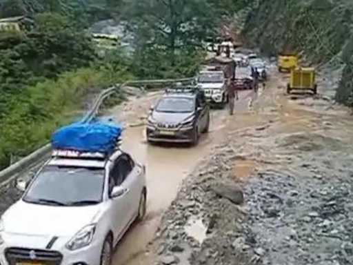 Badrinath national highway reopens after debris clearance in Uttarakhand's Chatwapipal | Dehradun News - Times of India