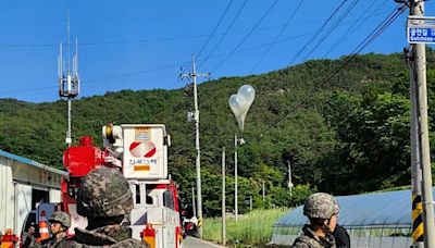 北韓空飄糞便氣球 仁川機場3度暫停起降