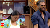 Laughter Chefs: Suniel Shetty has a special request for Bharti Singh to cook; Krushna Abhishek and others react | - Times of India