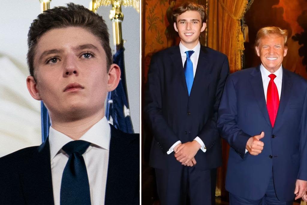 Barron Trump, 18, won’t be delegate for dad at RNC: ‘Prior commitments’