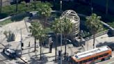 Knife-wielding assailant is fatally shot after attacking guard at Hollywood Metro station