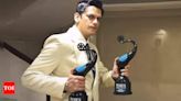 TOIFA OTT Awards 2023: Vijay Varma wins acting excellence in a negative role for 'Dahaad'; calls it 'Tofa' | Hindi Movie News - Times of India