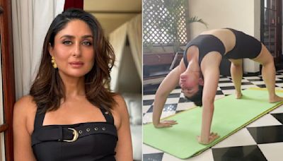 Kareena Kapoor Khan nailing Chakrasana in new VIDEO will motivate you to hit the gym right away