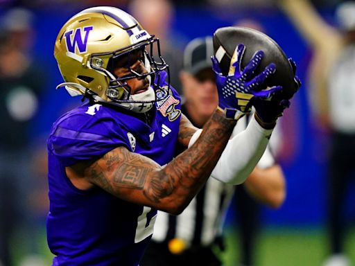 Patriots NFL Draft grade: Ja’Lynn Polk, WR, Washington 37th overall