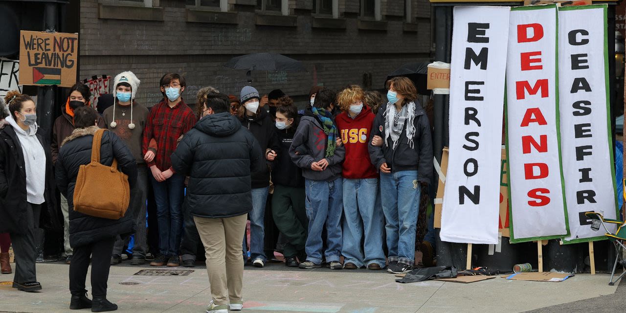 Emerson College Blames Pro-Palestinian Protests for Drop in Enrollment