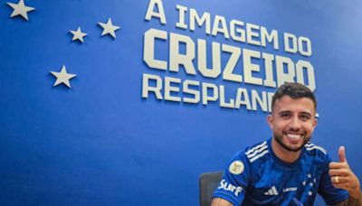 Matheus Henrique é apresentado e revela adiamento de lua de mel por causa do Cruzeiro
