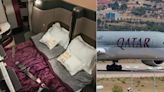 Travelers say Qatar Airways has the best business class, thanks to its QSuite with sliding doors and double beds: See inside