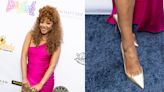 Tiffany Haddish Pays Homage to the 80s in High-Shine Gold Christian Louboutin Pumps at Her Adult Prom: A Night Under The Stars