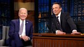 Biden jokes Taylor Swift endorsement is 'classified' in interview with late-night comic Seth Meyers