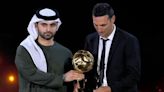 Lionel Scaloni recibió un premio a su trayectoria en los Dubai Globe Soccer Awards: “Es una película”