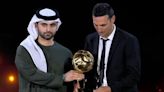 Lionel Scaloni recibió un premio a su trayectoria en los Dubai Globe Soccer Awards: “Es una película”