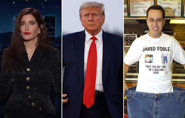 'Jimmy Kimmel Live': Kathryn Hahn blasts Donald Trump with brutal comparison to convicted pedophile "Jared From Subway"