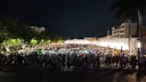 Marcha en protesta contra Marcela Muñoz llega a Plaza de la República de Campeche: EN VIVO