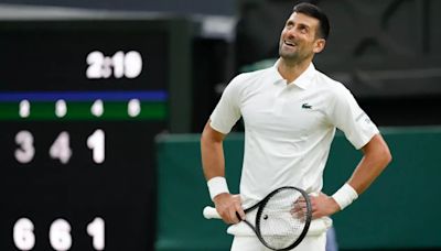 Novak Djokovic's Match Gets Paused As Centre Court Celebrates England's EURO 2024 Semifinal Qualification- WATCH