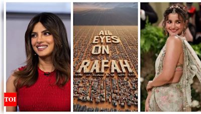Priyanka Chopra, Alia Bhatt, Kareena Kapoor and other celebs condemn Israel’s attack: All children deserve life | Hindi Movie News - Times of India