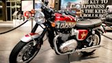 Elvis Presley Triumph Motorcycle Auctioning For Charity