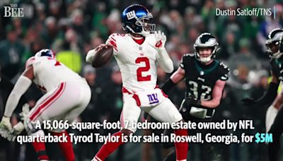 See the incredible house owned by NFL quarterback Tyrod Taylor in Georgia