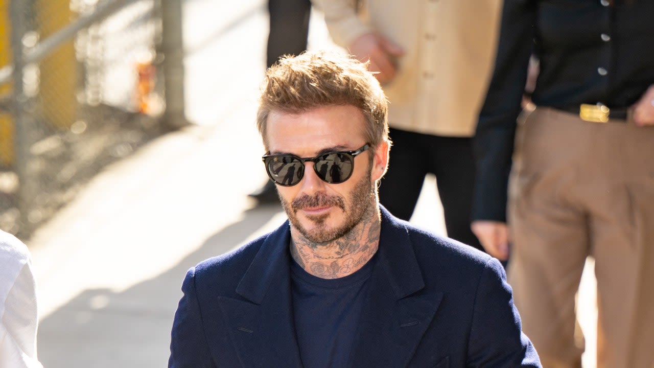 David Beckham Wore the Ideal Suit to Survive the Summer in Style