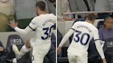 Watch Spurs and Man City stars' raging temper tantrums after being subbed