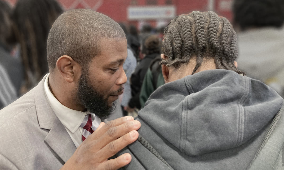 Arkansas Football Coach Returns to His Shrinking Hometown & Scores Big for Teens