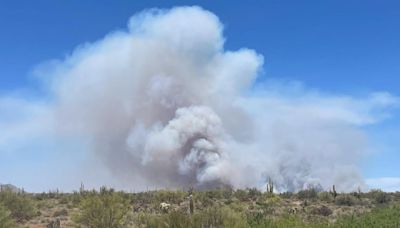 Wildcat Fire update: at least 5,000 acres burned; access to Bartlett Lake is closed and