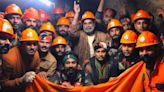 India: rescataron a 41 trabajadores que estuvieron atrapados 17 días en un túnel en el Himalaya