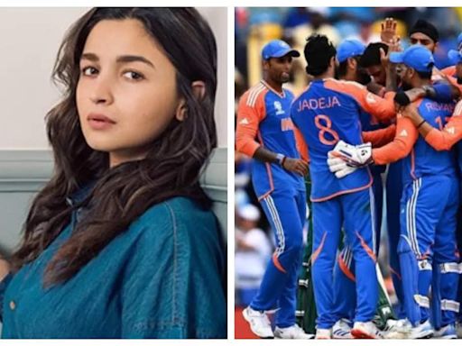 Alia Bhatt congratulates Team India for T20 World Cup victory; gets trolled for late post | - Times of India