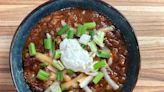 This comforting chili recipe is the perfect dish for your Super Bowl party