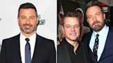 Jimmy Kimmel says Ben Affleck and 'despicable' Matt Damon offered to pay his staff amid writers' strike