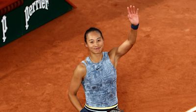 Zheng sends Cornet into retirement with French Open thumping