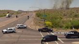 Brush fire closes SR 87 near Fountain Hills