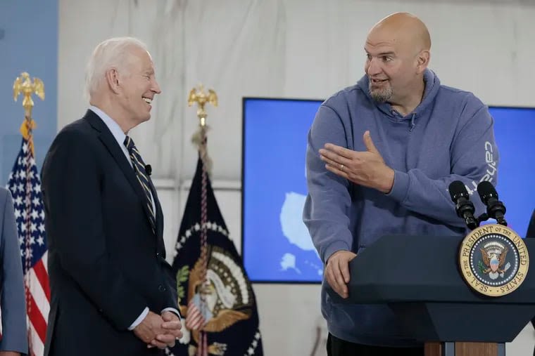 Fetterman slams Biden over threat to withhold some arms supplies to Israel, calling it ‘deeply disappointing.’