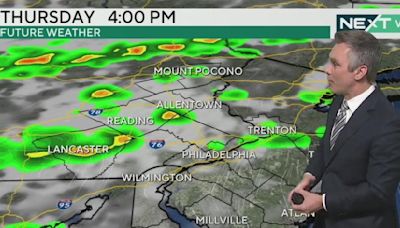 Tracking showers, storms in Philadelphia region on 4th of July