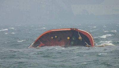 Philippine Tanker Carrying 1.4 Million Litres Of Oil Capsizes In Manila Bay
