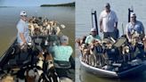 Pescadores rescataron a 38 perros que se encontraban flotando en el río Misisipi desorientas y sin poder volver a la orilla