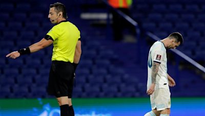 ‘You f***ed us' - Messi has history with Brazilian ref for Copa America final