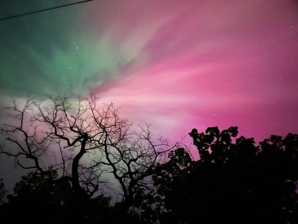 Barring cloud cover, northern lights should be visible Sunday night