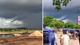 Video de la impresionante nube embudo que oscureció el cielo de Pucallpa: “Si tocaba tierra era un tornado”