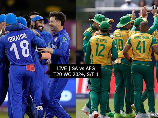 LIVE UPDATES | SA vs AFG, T20 WC 2024, S/F 1: 'Upbeat' Rashid And Co. Eye HISTORY!