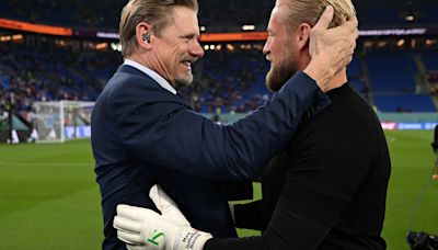 Peter Schmeichel wants son Kasper to make transfer back to 'where he belongs'