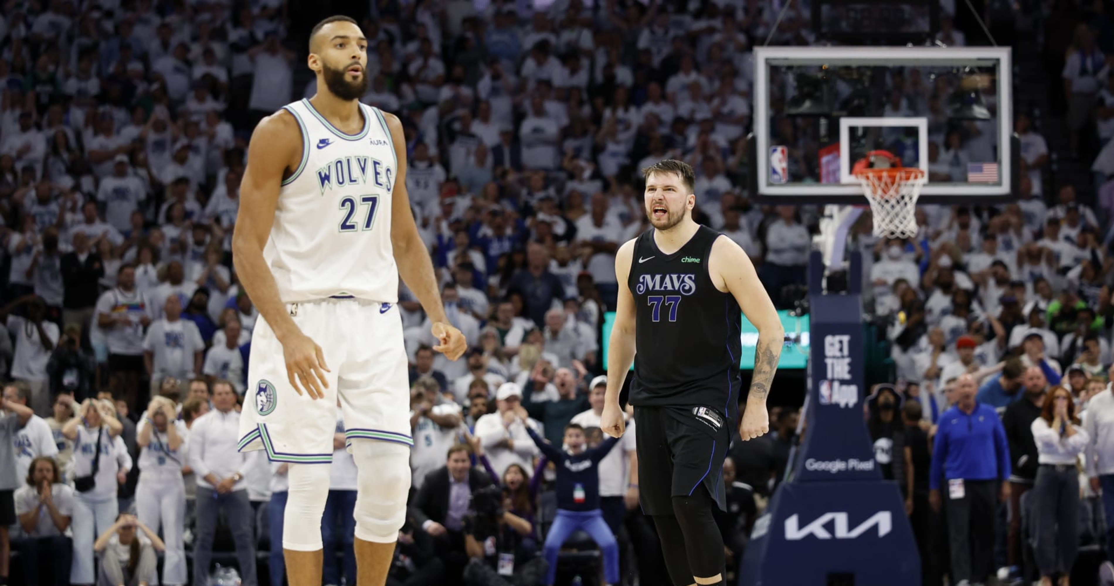 Mavs' Luka Dončić Jokingly Denies Rudy Gobert Trash Talk: 'I Was Speaking Slovenian'