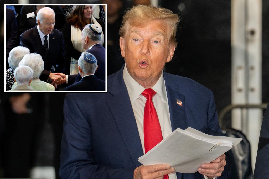 Trump says Jews who vote for Biden ‘have to have their head examined’