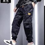 ☆黑色 寬鬆薄款 JOGGER PANTS 縮口褲 束腳褲 運動褲(L)☆