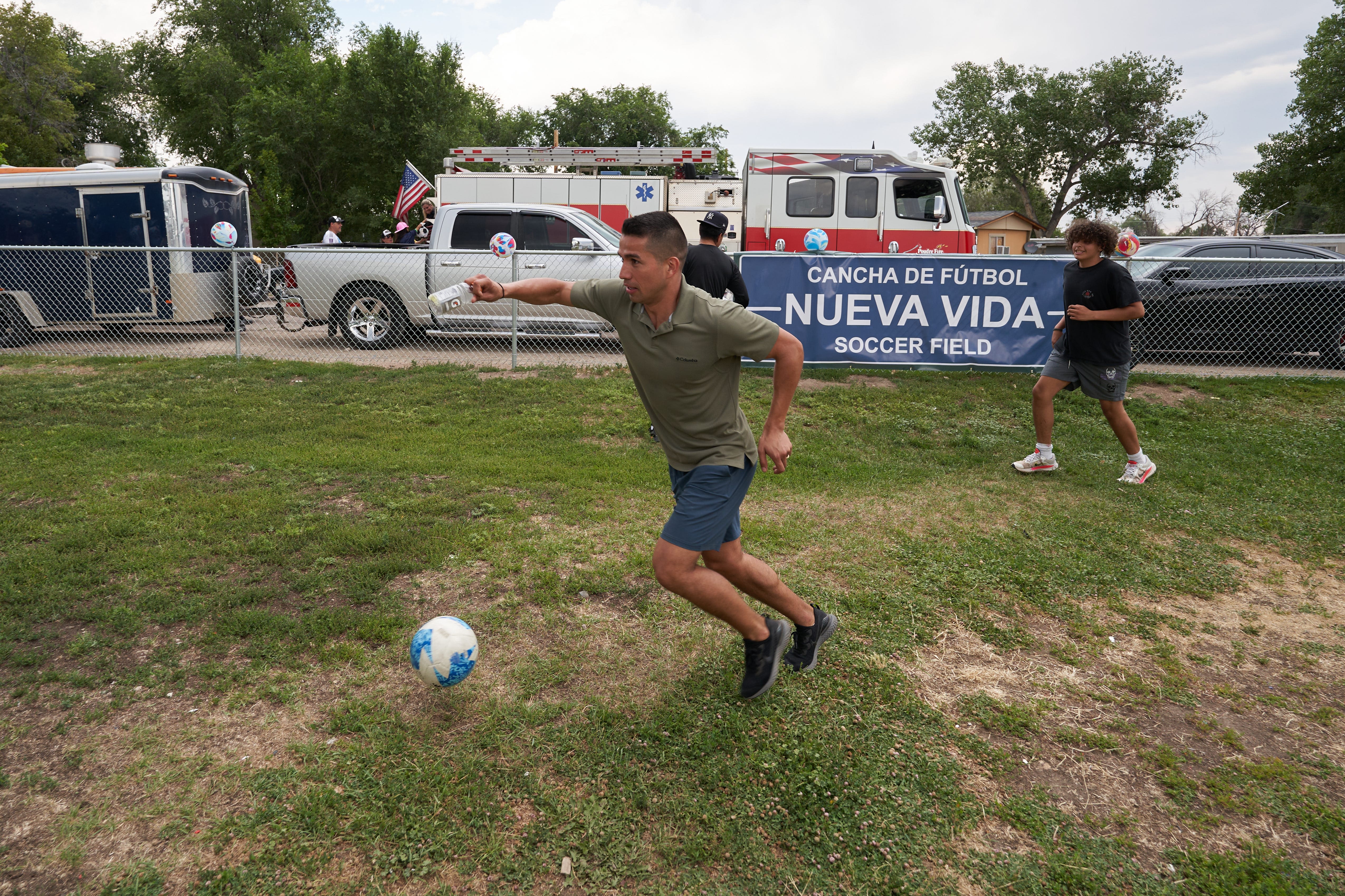 How a former Colorado Rapids player helped a mobile home park get a new soccer field