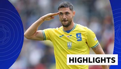 Euro 2024: Ukraine come from behind to beat Slovakia